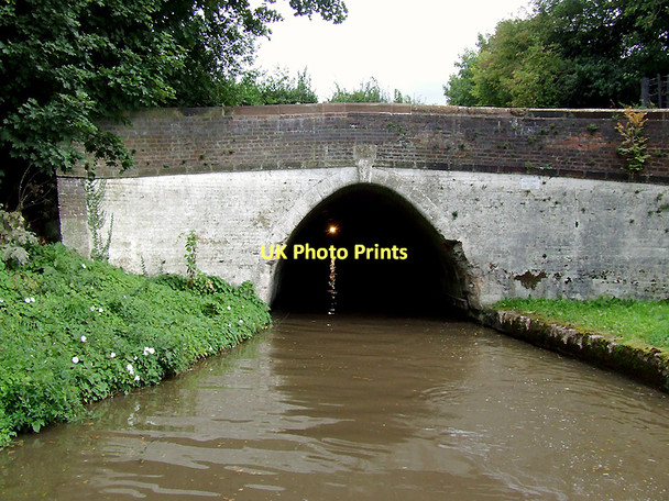 Photo 6"x4" Barnton Tunnel west portal, Cheshire Weaverham c2011