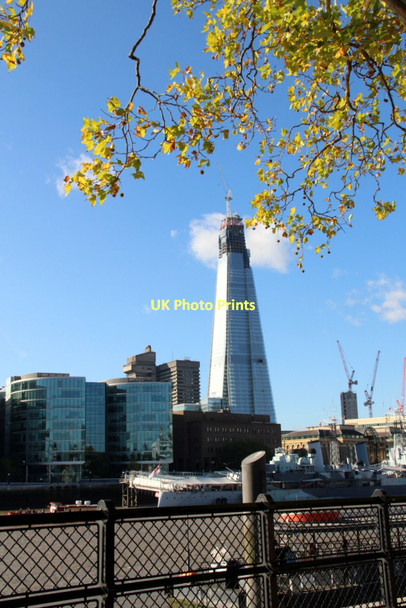 Photo 6"x4" The Shard from the Tower of London London c2011