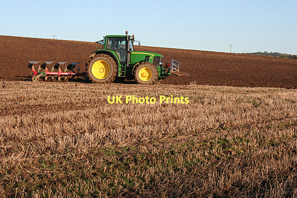 Photo 6"x4" Ploughing at Marnoch Aberchirder c2011