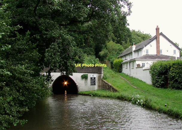 Photo 6"x4" Saltersford Tunnel west portal, Cheshire Barnton\/SJ6375 c2011 P1