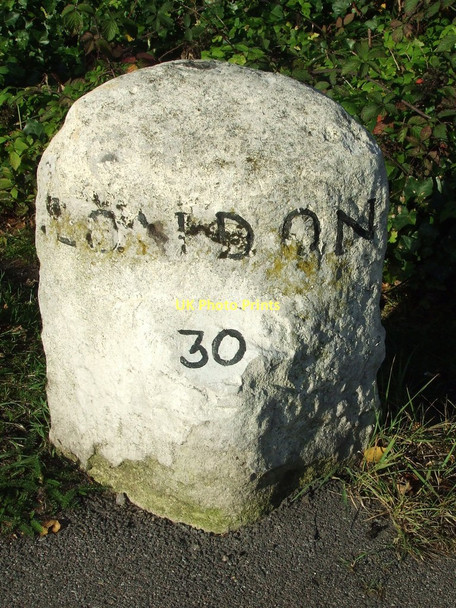 Photo 6"x4" Old Milestone Blackwater\/SU8559 c2011