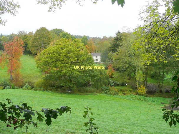 Photo 6"x4" Dream cottage in autumn Ganders Green c2011