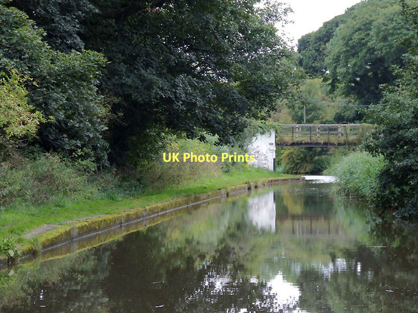 Photo 6"x4" Approaching Bridge No 212 south-east of Dutton, Cheshire Dones Green c2011