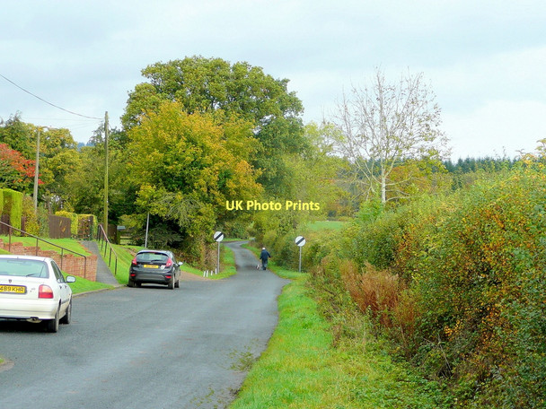 Photo 6"x4" Lane north from Northwood Green Northwood Green c2011