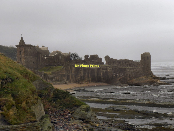 Photo 6"x4" St Andrews Castle St Andrews c2011
