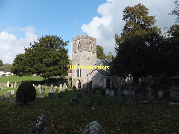Photo 6"x4" Feniton church (St Andrew's) Feniton c2011