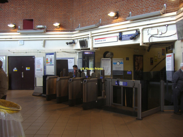 Photo 6"x4" The ticket barrier at Perivale station Wembley c2008