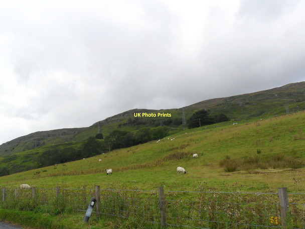 Photo 6"x4" Upland scenery at Morenish Milton Morenish c2011