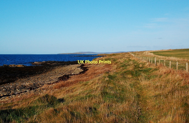 Photo 6"x4" Coastline by Skirvil Taing Burroughston c2011
