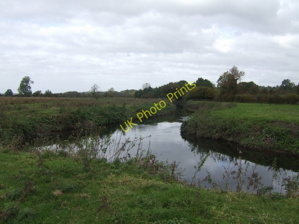 Photo 6"x4" River Trent upstream of Burston Bridge Burston\/SJ9430 c2009