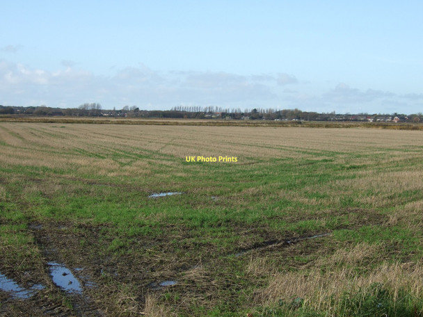 Photo 6"x4" Farmland off the A565 Formby c2011