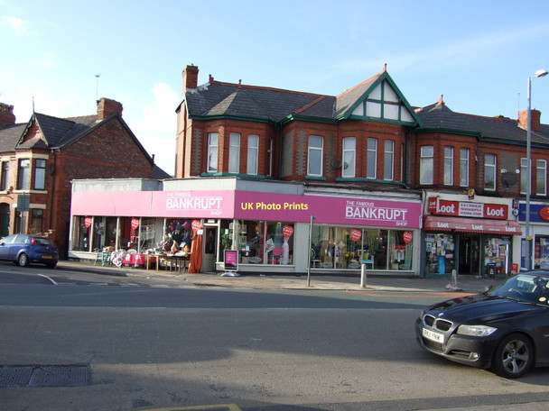 Photo 6"x4" Shops on Crosby Road North Crosby\/SJ3198 c2011