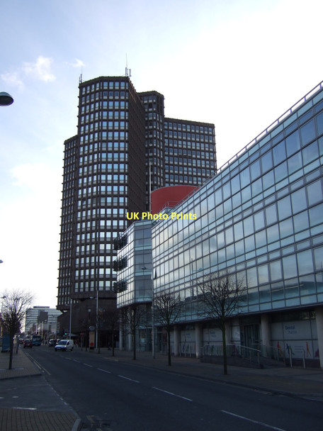 Photo 6"x4" Tower block on Stanley Road Bootle\/SJ3394 c2011
