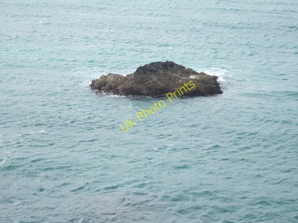 Photo 6"x4" Tusker Rock seen from the Deer Park Haven Point\/SM7509 c2009