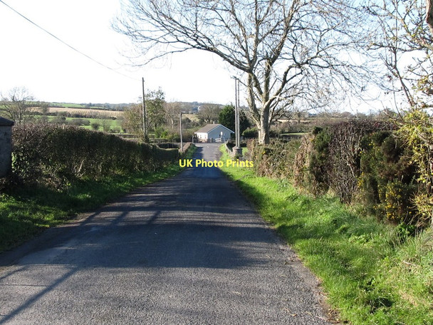 Photo 6"x4" The western end of Mill Road Hilltown\/J2128 c2011