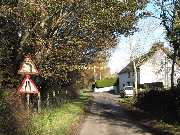 Photo 6"x4" Lisnamulligan Road at the eastern approach to Lisnamulligan Bridge Hilltown\/J2128 c2011