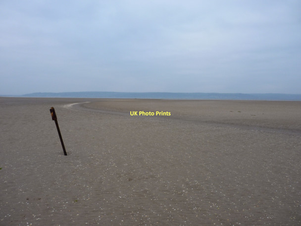 Photo 6"x4" A good way out in Llanrhidian Marsh Landimore c2011