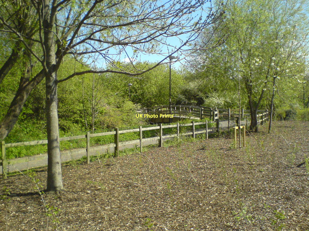 Photo 6"x4" Bridge over the River Ching Walthamstow c2010