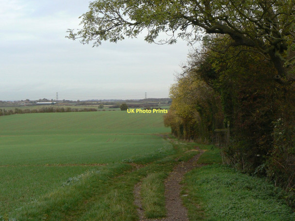 Photo 6"x4" Bridleway to Normanton Plumtree Park c2011
