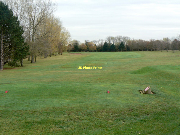 Photo 6"x4" 17th fairway at Stanton Plumtree Park c2011