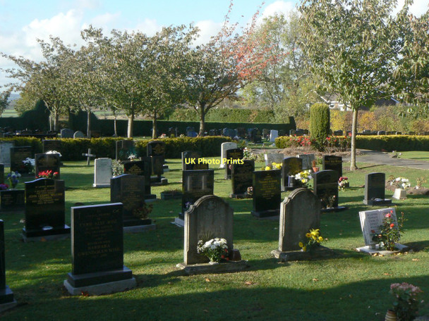 Photo 6"x4" Keyworth Burial Ground Keyworth c2011