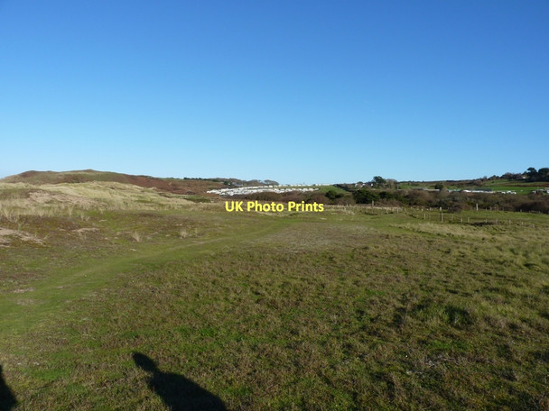 Photo 6"x4" Coastal path near Delvid Farm at Broughton Bay Llangennith c2011