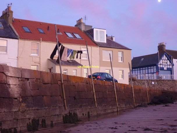 Photo 6"x4" East Lothian Townscape : Washing Poles Near North Berwick Harbour North Berwick c2011