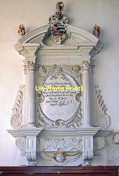Photo 6"x4" Monument to Thomas Ernle - St Michael's church, Urchfont Urchfont c2011