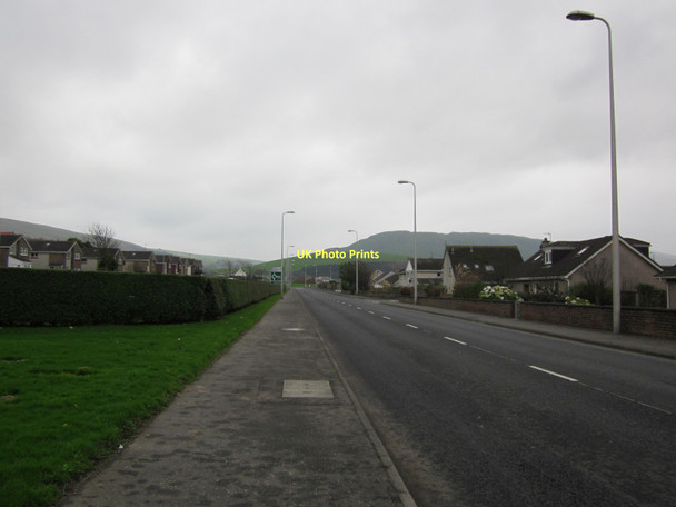 Photo 6"x4" A77 Stranraer Road Girvan c2011