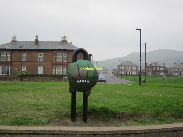 Photo 6"x4" Route Marker Girvan c2011 P1
