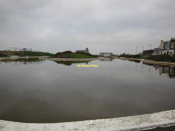 Photo 6"x4" Boating Pond Girvan c2011 P1