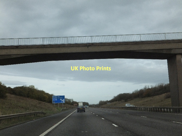 Photo 6"x4" M5 in shallow cutting through Woolvers Hill Elborough c2011