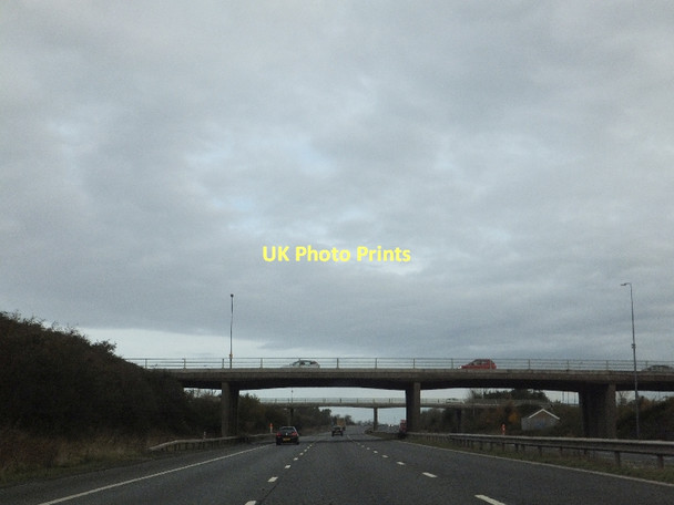 Photo 6"x4" Bridges of Junction 21 of M5 St Georges\/ST3762 c2011