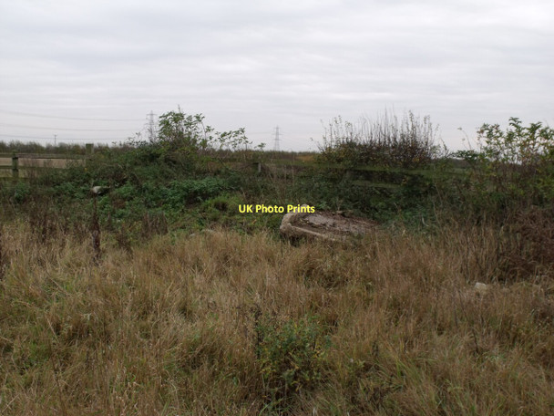 Photo 6"x4" Waste land and rubble near Orchard Farm Saxilby c2011