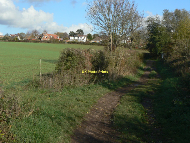 Photo 6"x4" The end of Debdale Lane Plumtree Park c2011 P1
