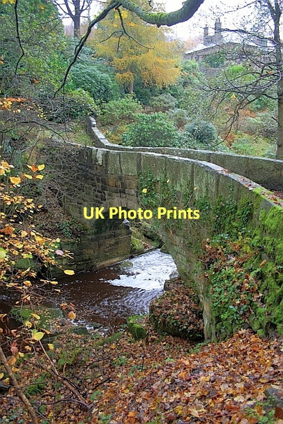 Photo 6"x4" Bridge over Bar Brook Baslow c2011