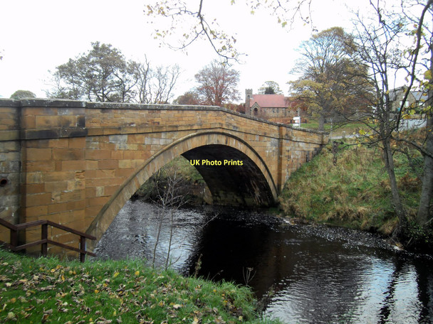 Photo 6"x4" Lealholm Bridge and Church Lealholm c2011