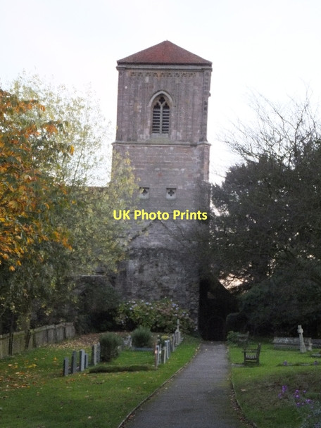 Photo 6"x4" Little Malvern Priory Upper Welland c2011