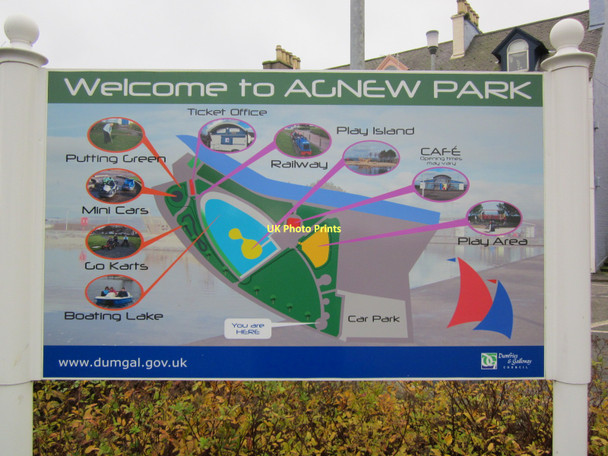Photo 6"x4" Agnew Park Stranraer c2011