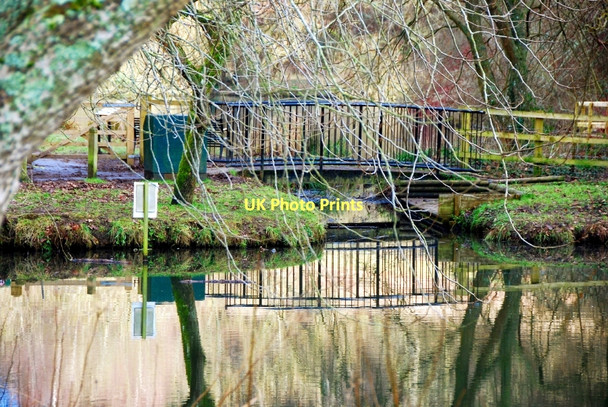 Photo 6"x4" Yeovil: Ninesprings footbridge Yeovil c2010