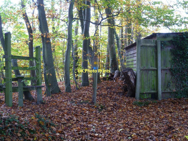 Photo 6"x4" Junction of bridleway with footpath in Treyford Treyford c2011