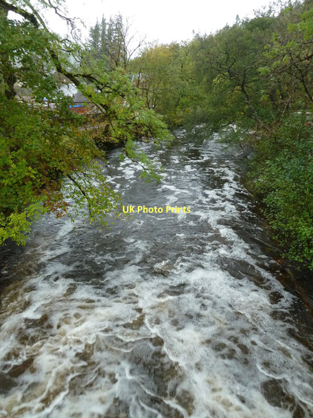 Photo 6"x4" River Rannoch from Achranich Bridge Achranich c2011