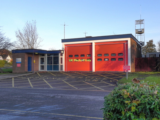 Photo 6"x4" Poynton Fire Station Hockley\/SJ9283 c2011