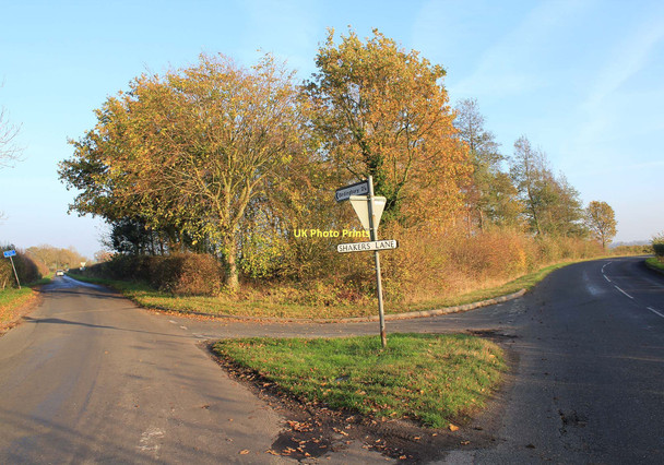 Photo 6"x4" Shakers Lane Hunningham Hill c2011
