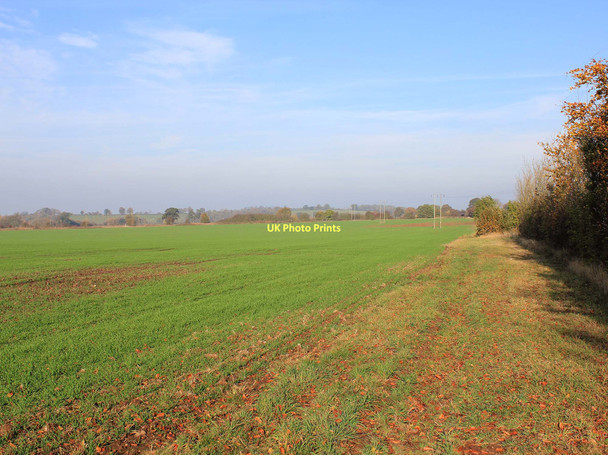Photo 6"x4" Bridleway north of Newfields Farm Long Itchington c2011