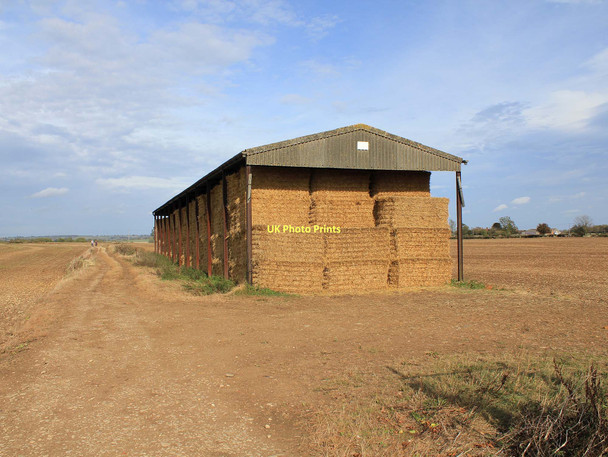 Photo 6"x4" Barn beside the bridleway Bascote c2011