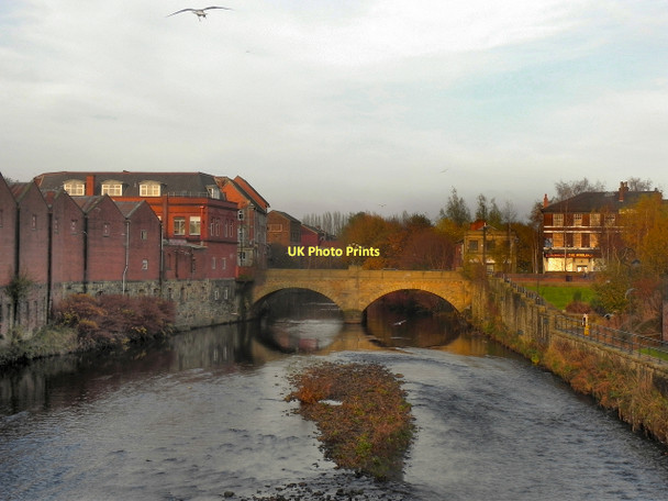 Photo 6"x4" Radcliffe Bridge Radcliffe\/SD7807 c2011