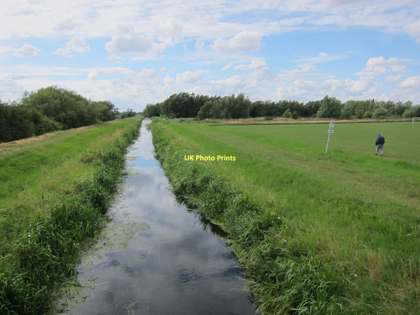 Photo 6"x4" Soham Lode from Goose Fen Bridge Barway c2011