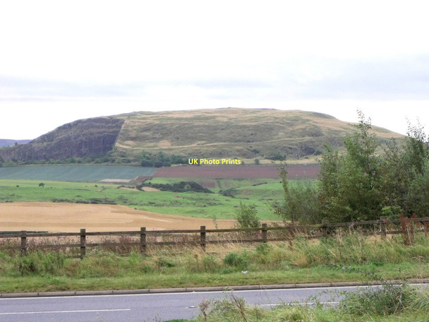 Photo 6"x4" Traprain Law on a cloudy day East Linton c2011