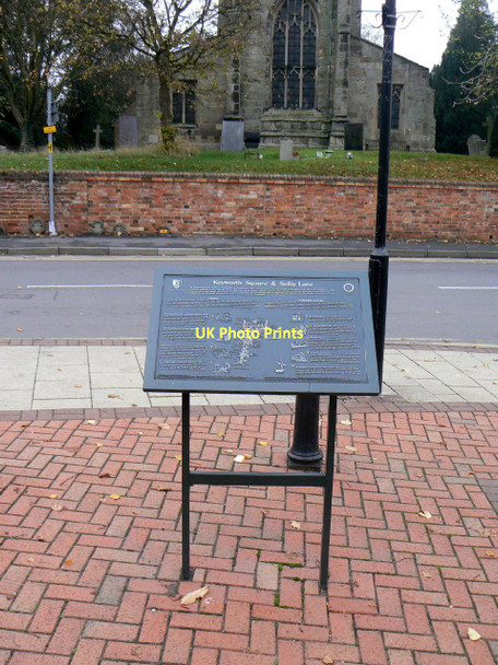 Photo 6"x4" Information board in Keyworth Square Keyworth c2011